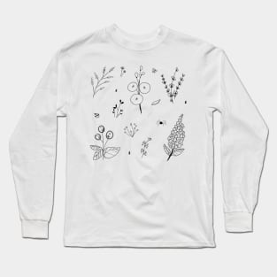 Bullet journal designs Long Sleeve T-Shirt